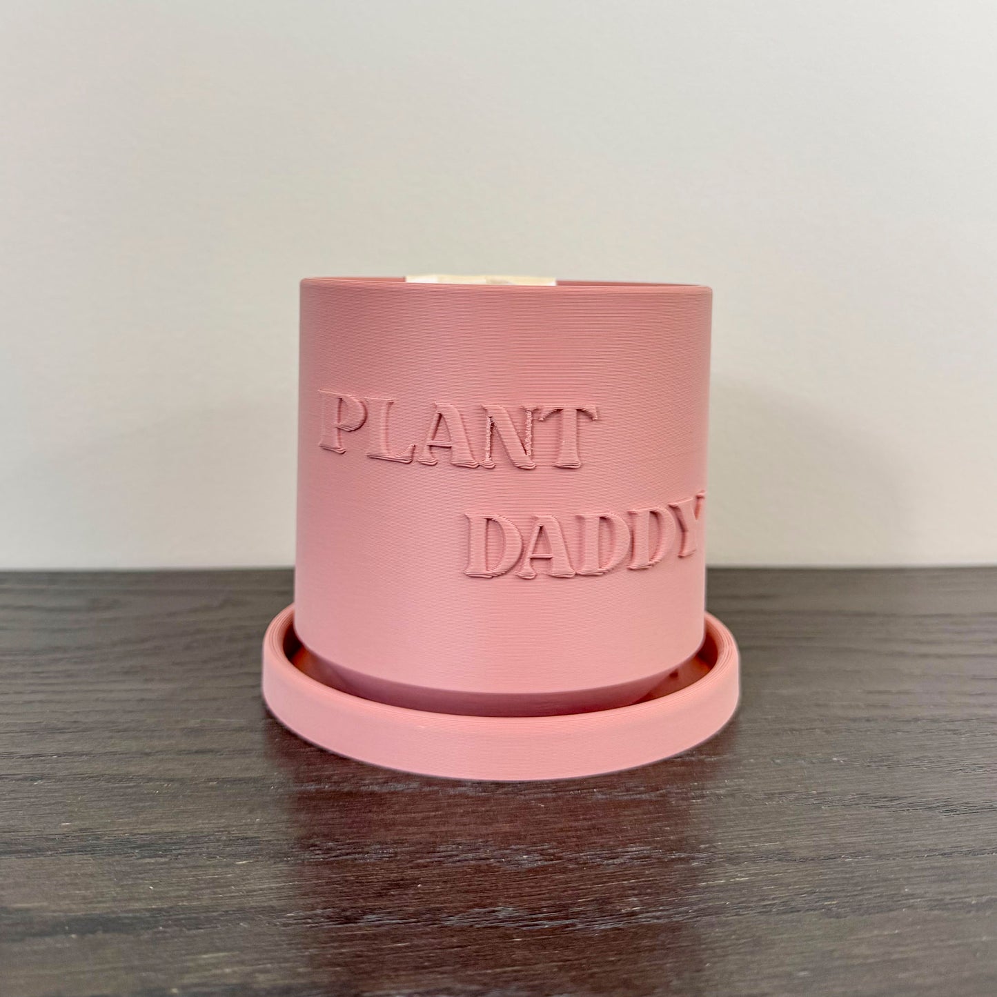 Terracotta 3D printed plant daddy planter
