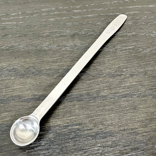Drugs for plants silver measuring spoon